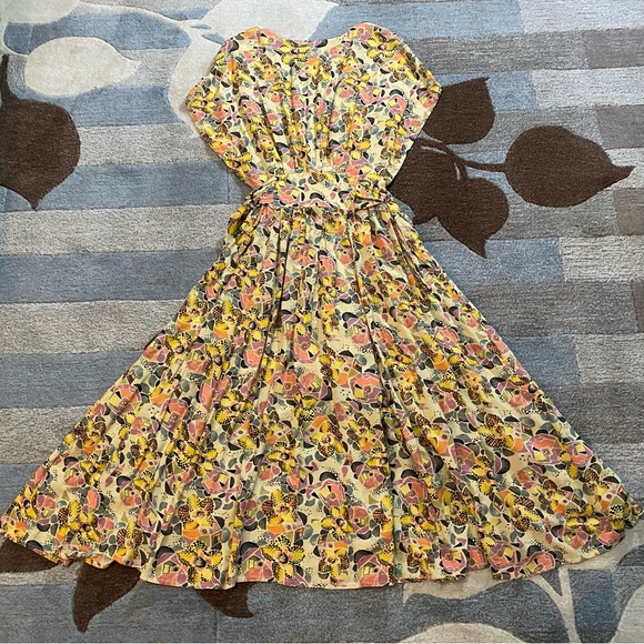 Free People Fitting in Floral Midi Dress - Picture 7 of 9